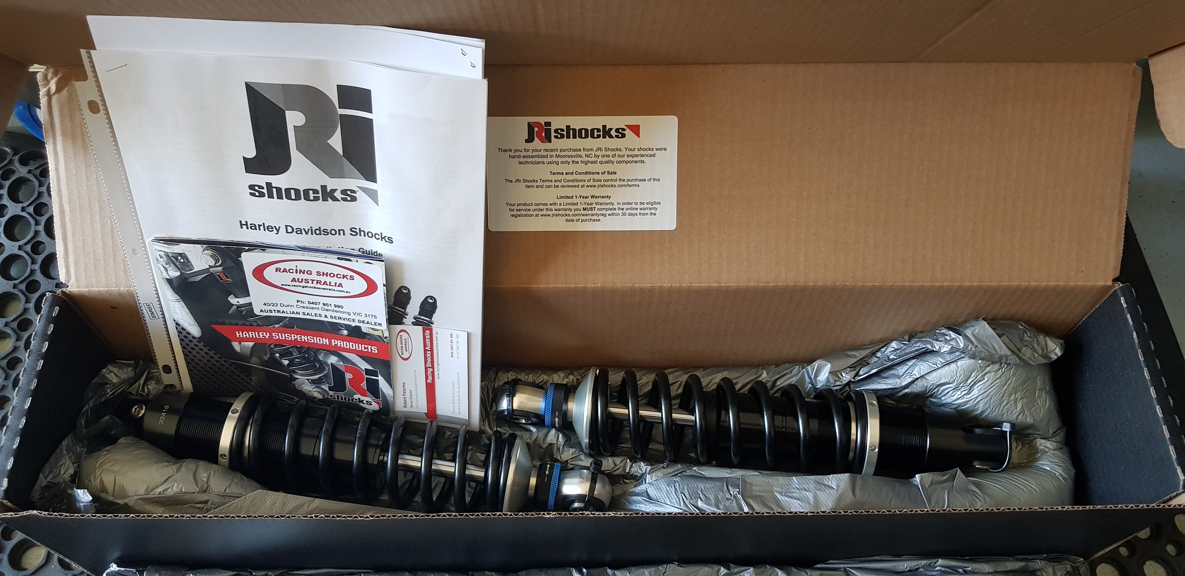 JRi Shocks - Harley Davidson FLH/FLT Motorcycles 1997-2024 Coilovers ...